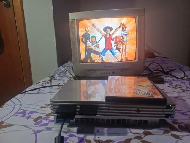 PS2 FAT S Silver - prateado - Foto 4