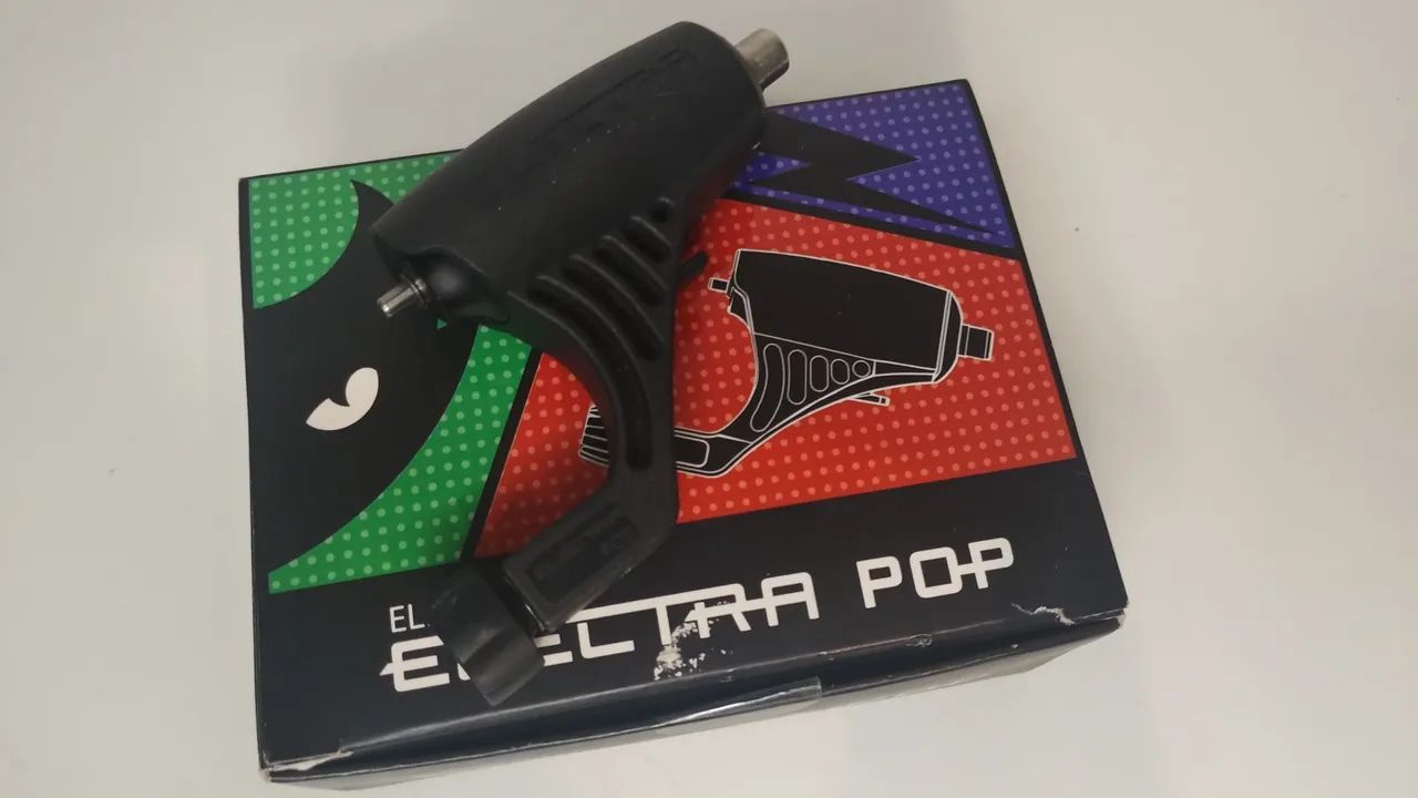Máquina de tatuar Electra Pop Preta - Foto 4