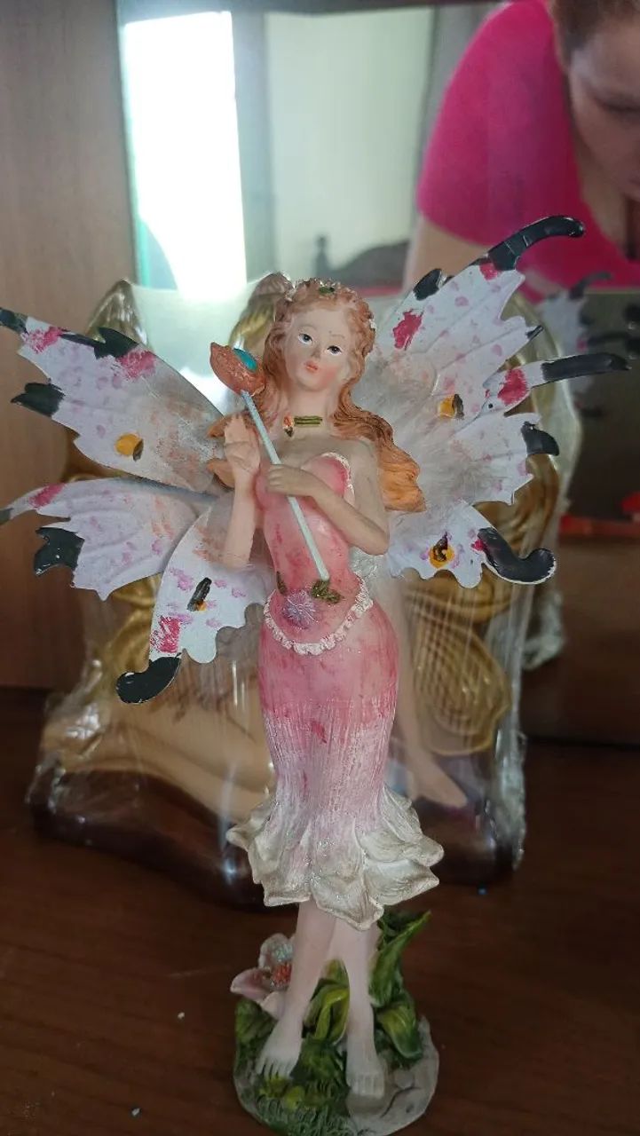 Fadas em resina super detalhadas - Foto 4