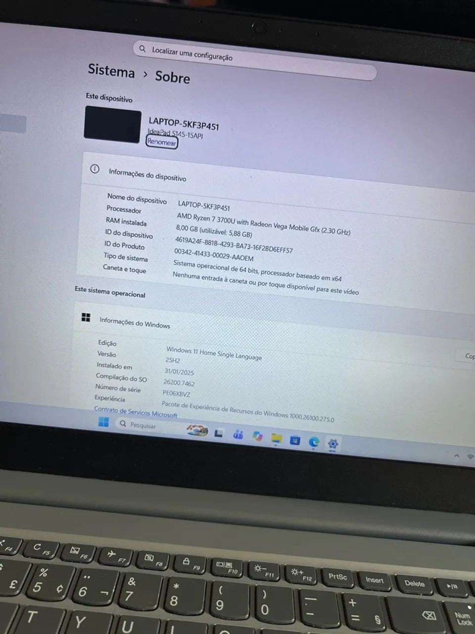 Notebook lenovo s145  - Foto 3