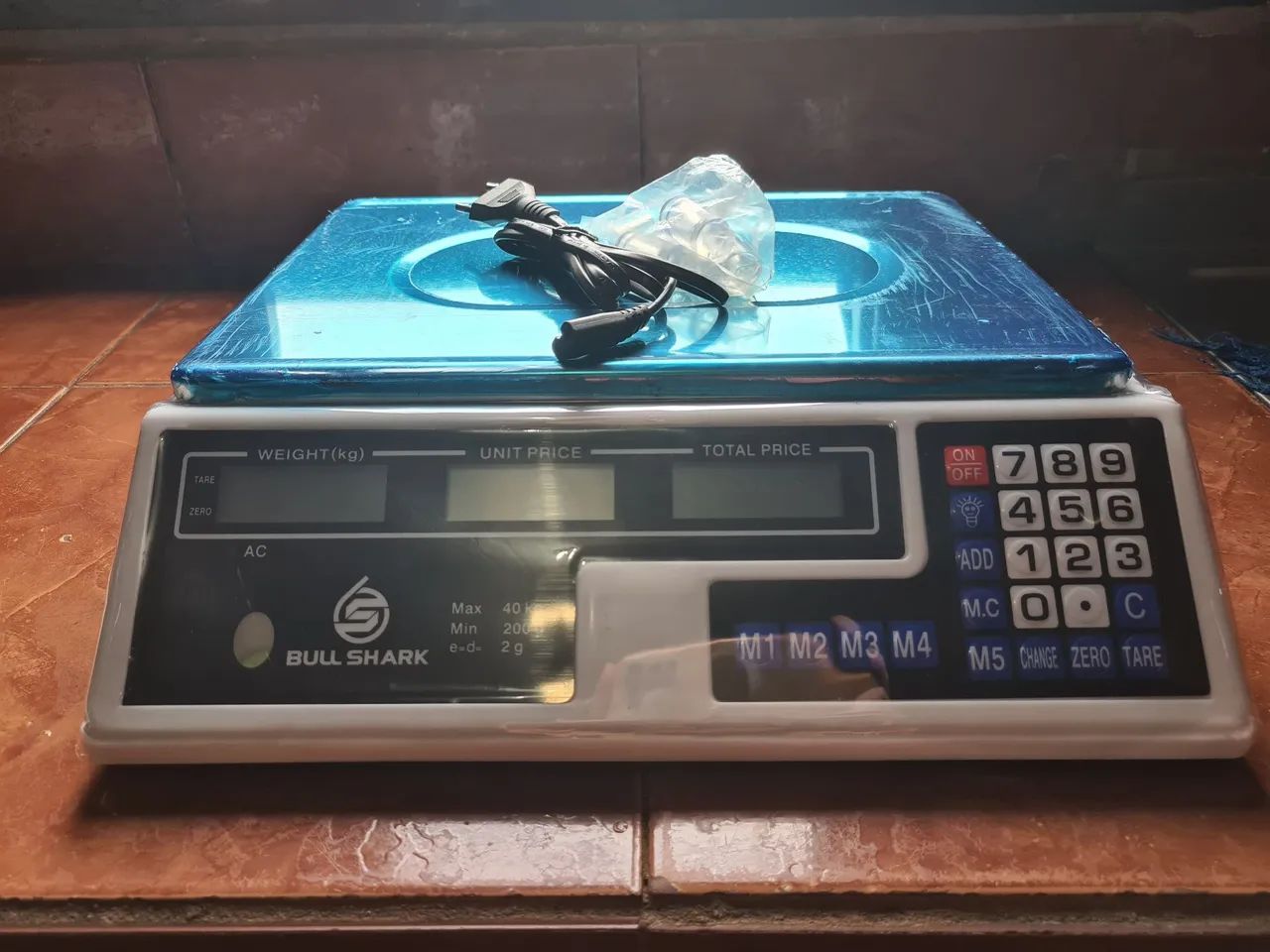 Balança digital de 40quilos, produto novo 