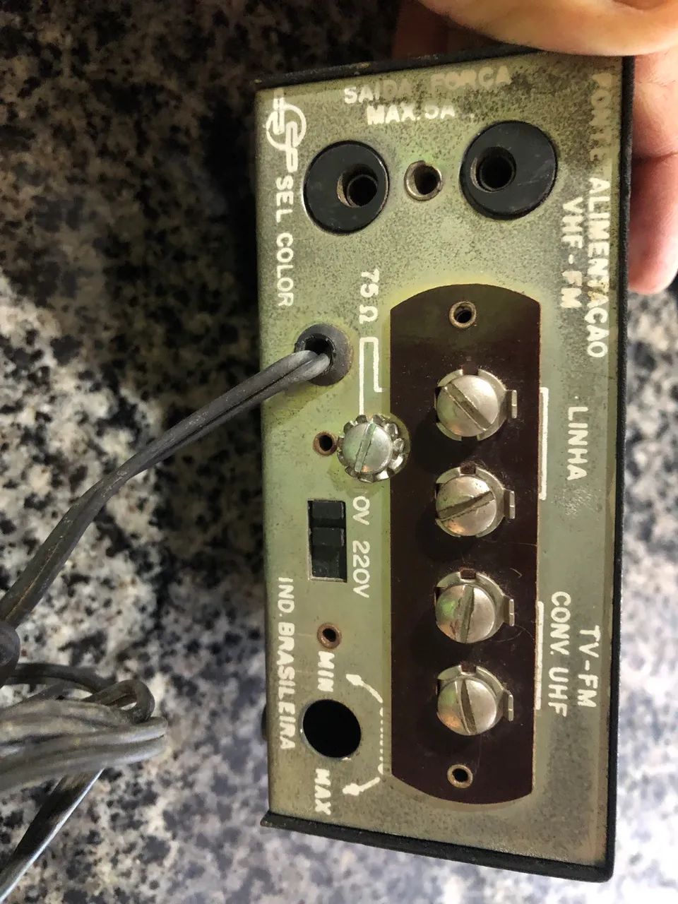 Amplificador de sinal antigo  - Foto 2