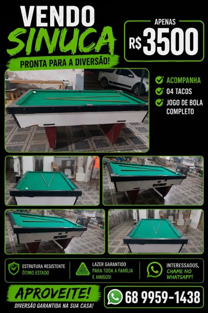 Vendo Sinuca