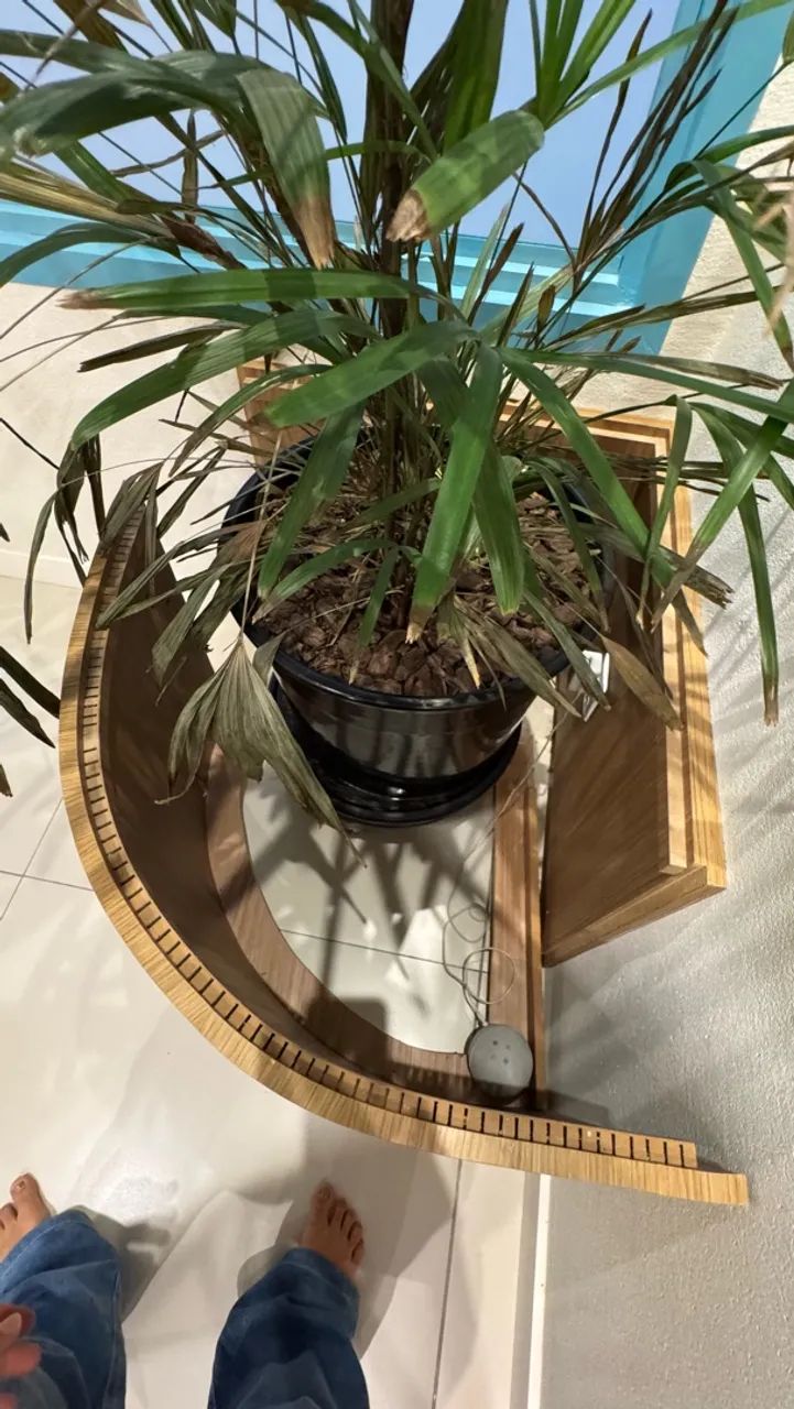 Móvel decorativo + sofá puf  - Foto 5