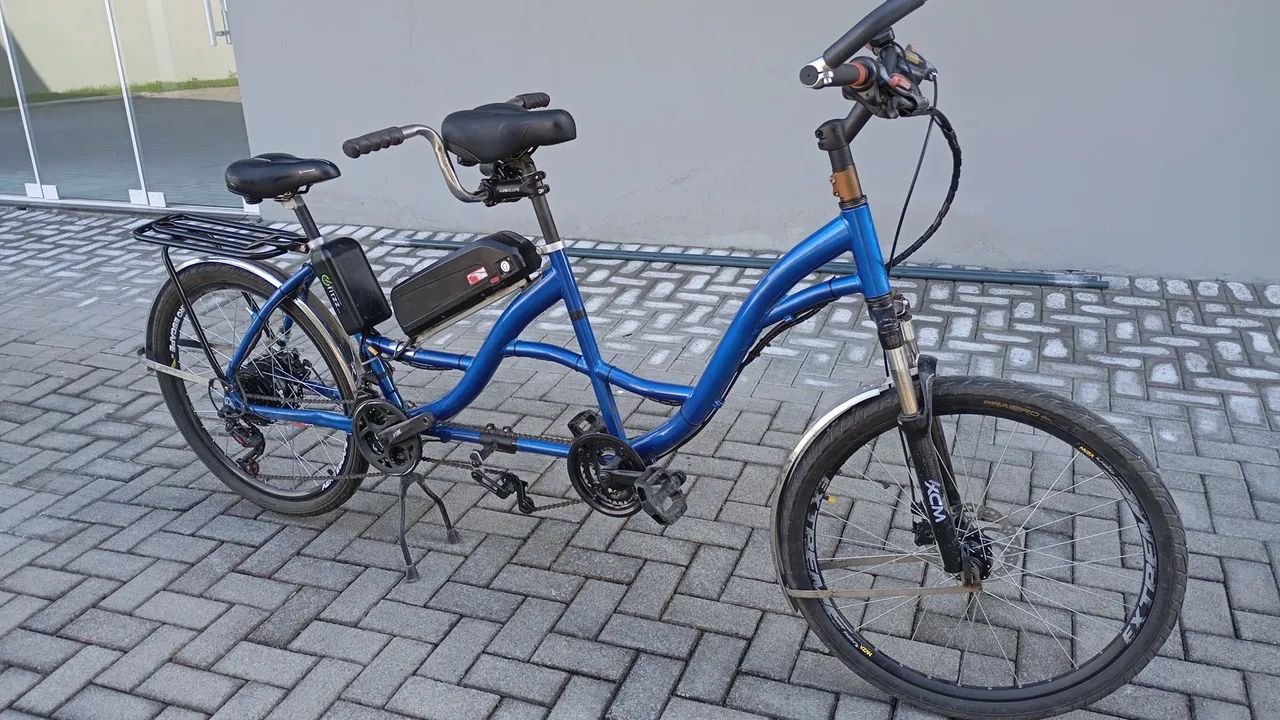 Bike Tandem com kit elétrico. - Foto 2