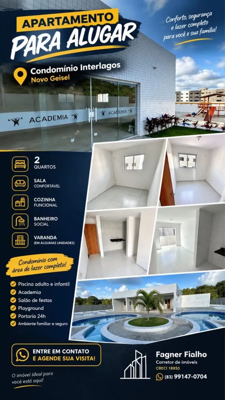 Apartamento novo - Novo Geisel - Foto 2