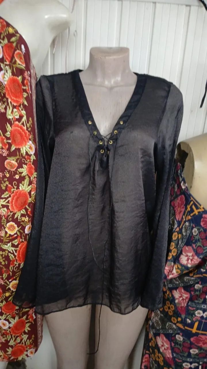 camisa de manga longa - Foto 2