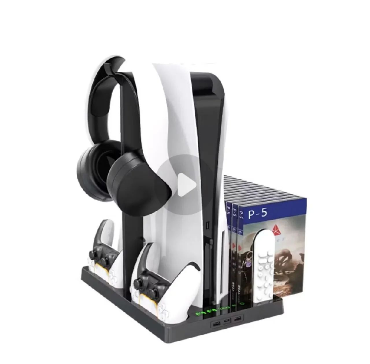 Base multifuncional Ps5 FAT com cooler - Foto 2