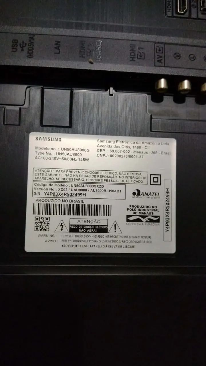 TV Samsung 50 polegadas 