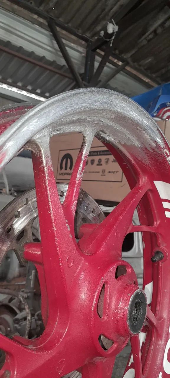 Reparos em aros de roda de moto  - Foto 5