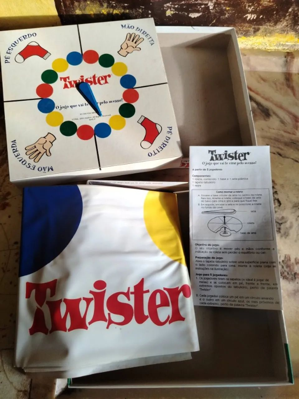 Twister Classico - Jogo Completo da Hasbro - Foto 4