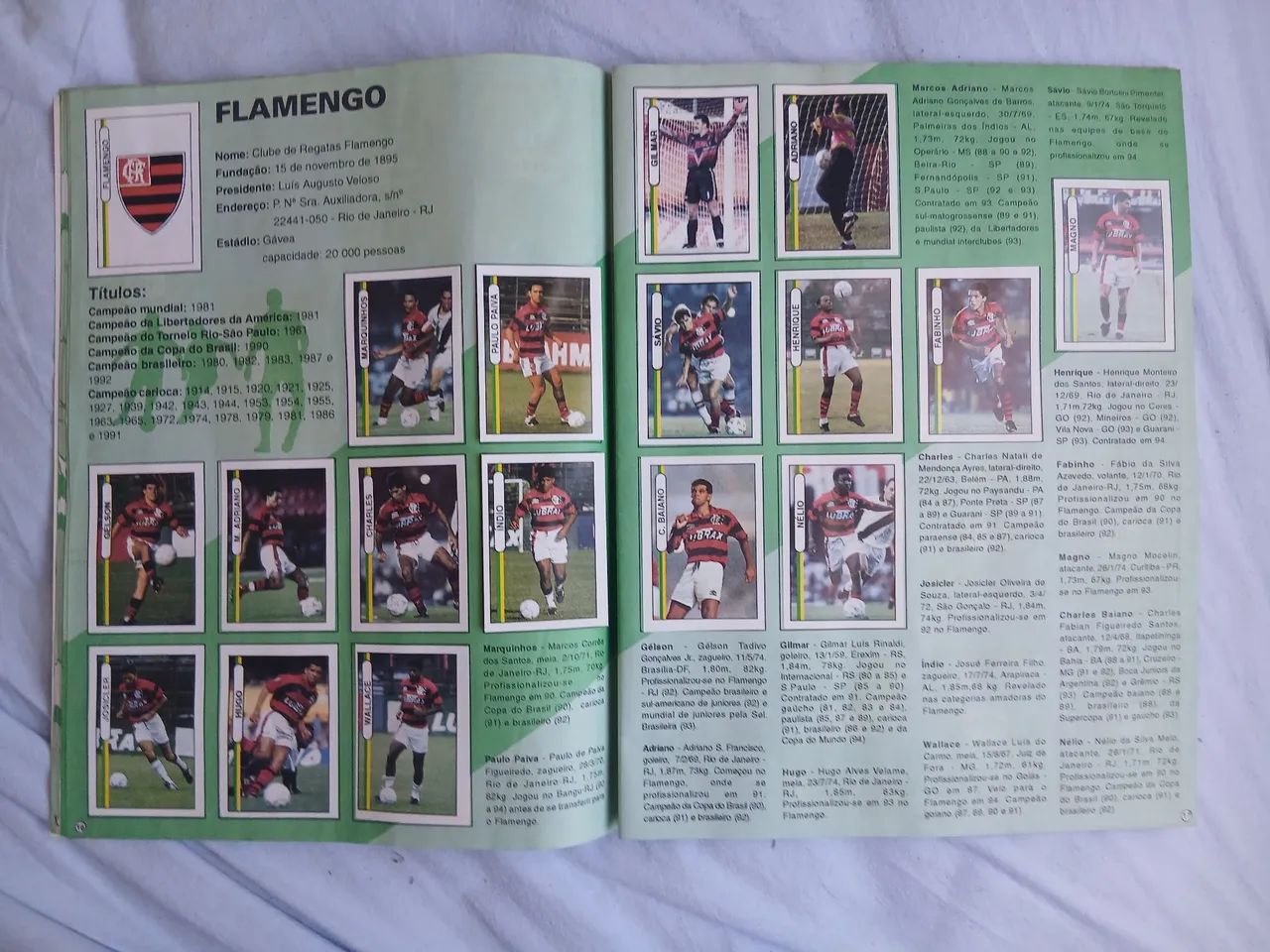 Álbum Campeonato Brasileiro de1994(completo) - Foto 4