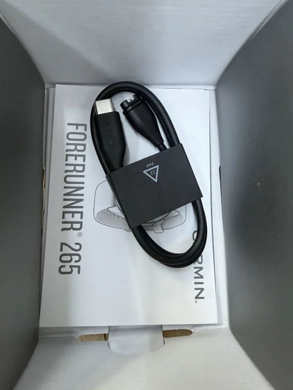 garmin forerunner 265 novo na caixa - Foto 4