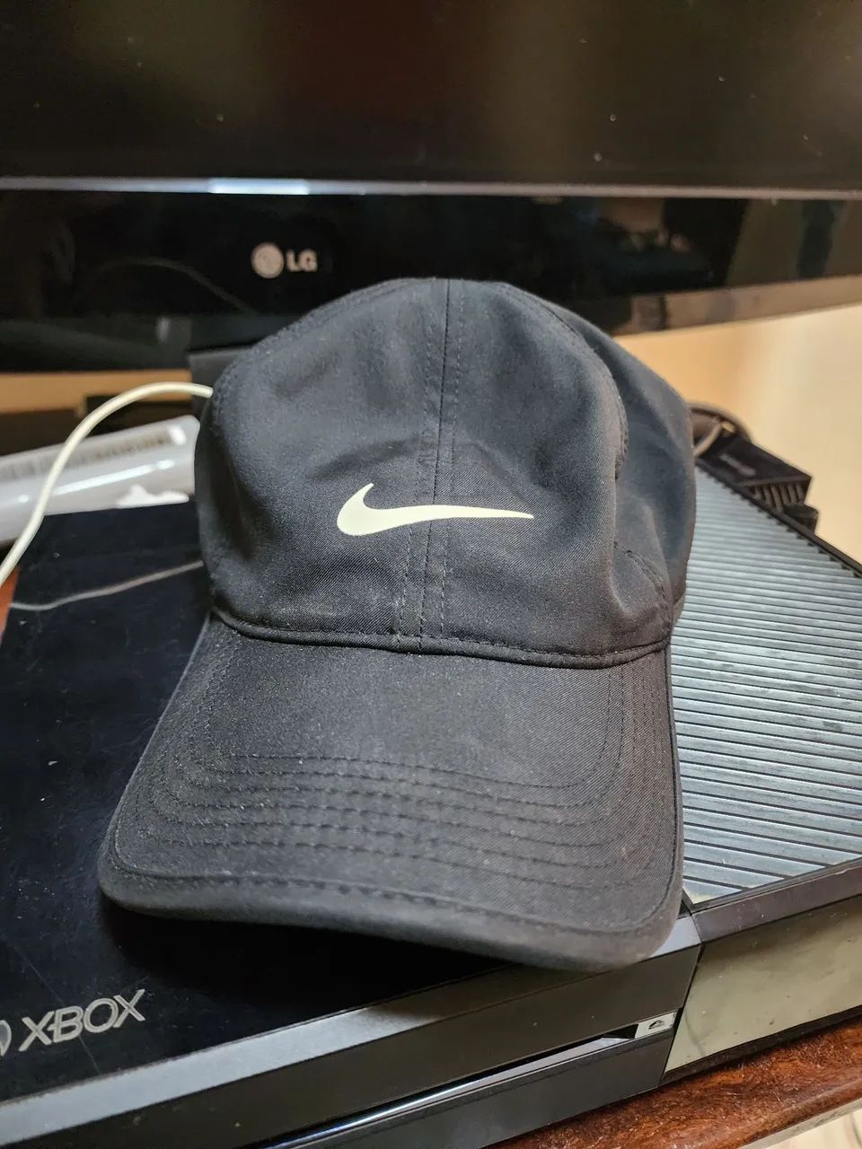 Boné nike strapback preto (DriFit)