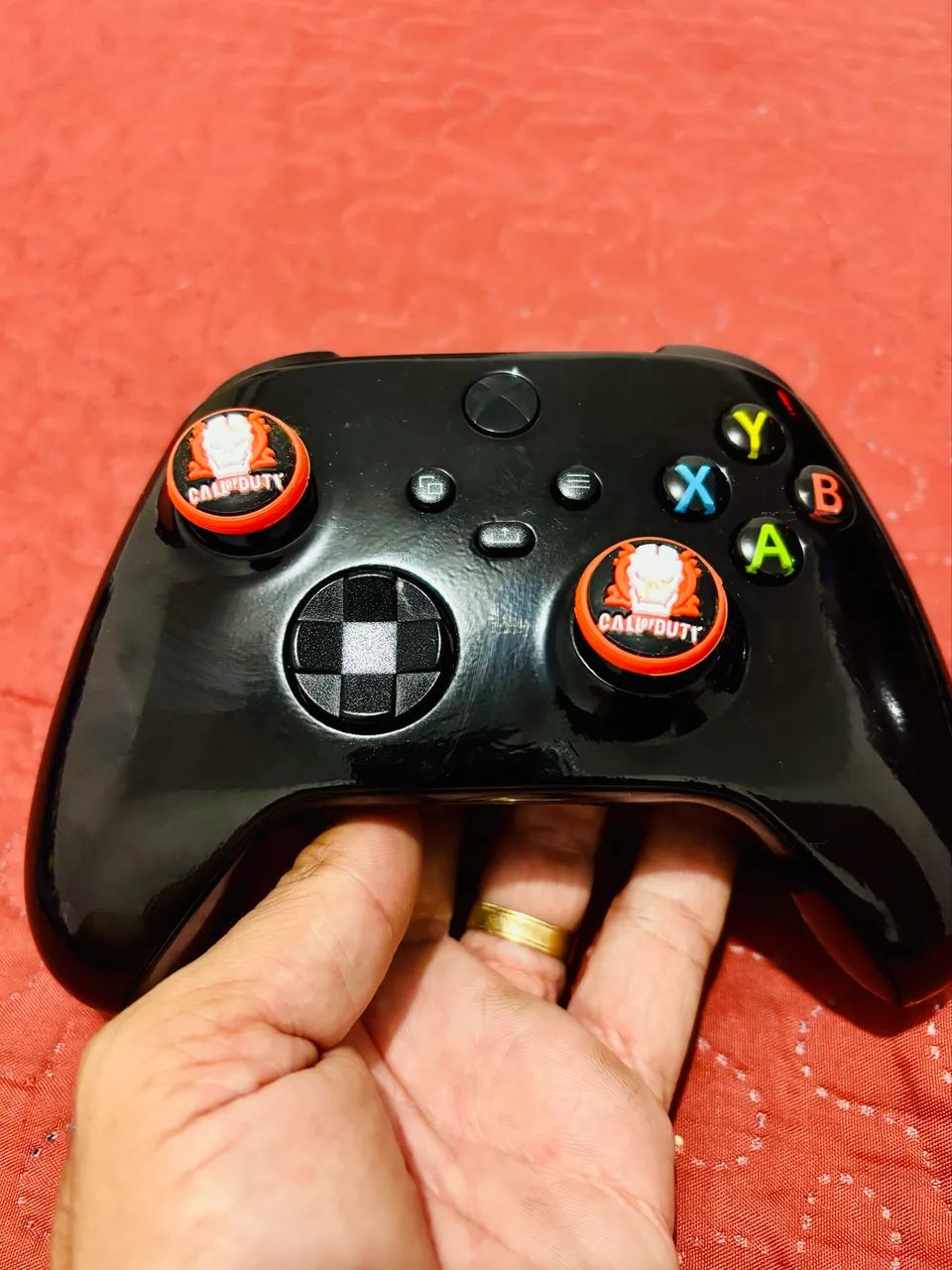 Controle série x/s Xbox one especial black piano analógico sensor hall profissional 