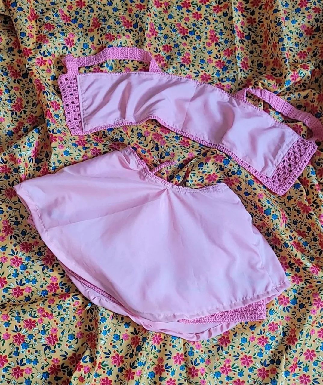 Conjunto de crochê infantil  - Foto 2