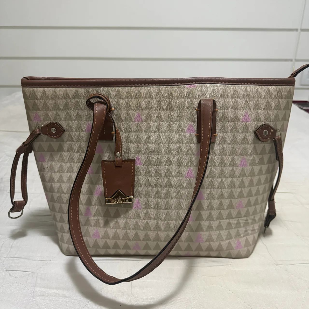 Bolsa de mão Schultz monogram triang  - Foto 3