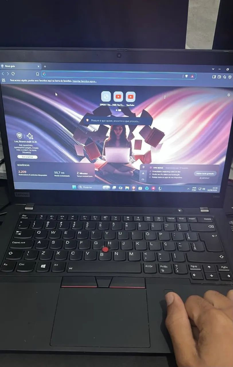 Notebook Lenovo ThinkPad T480 8GB