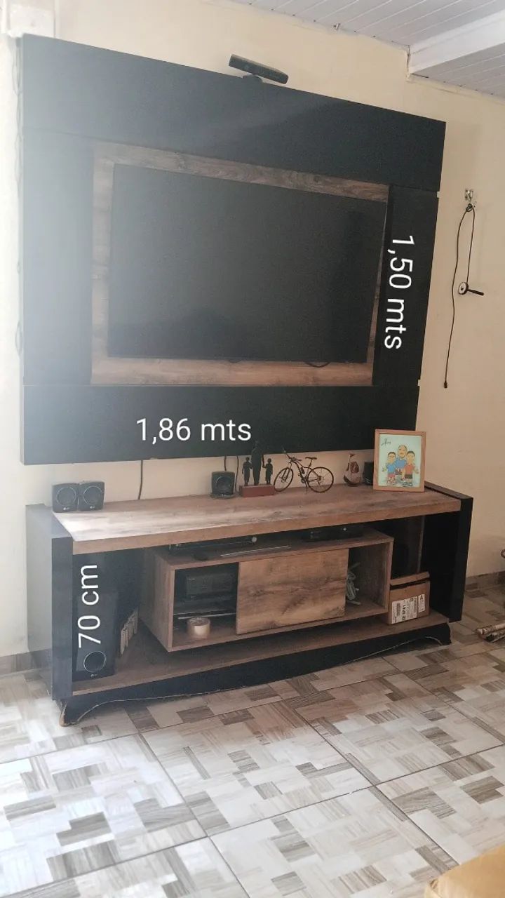 Painel de Tv e Rack