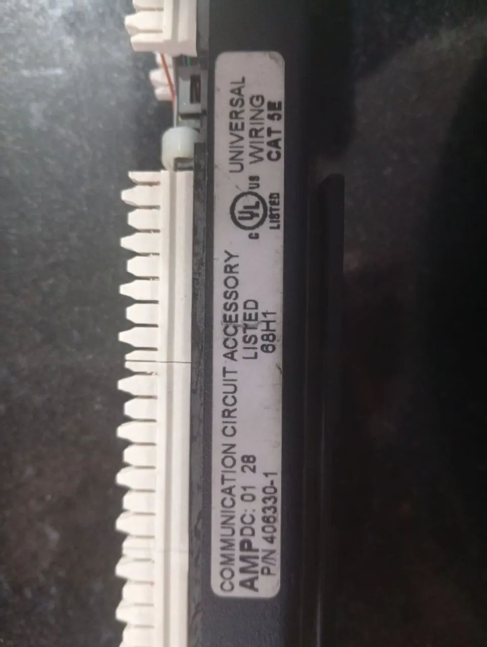 Patch Painel AMP Cat 5e - 24 portas - Foto 3