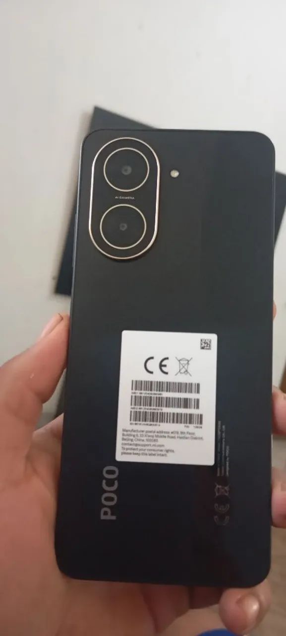 Celular pouco c71 com biometria