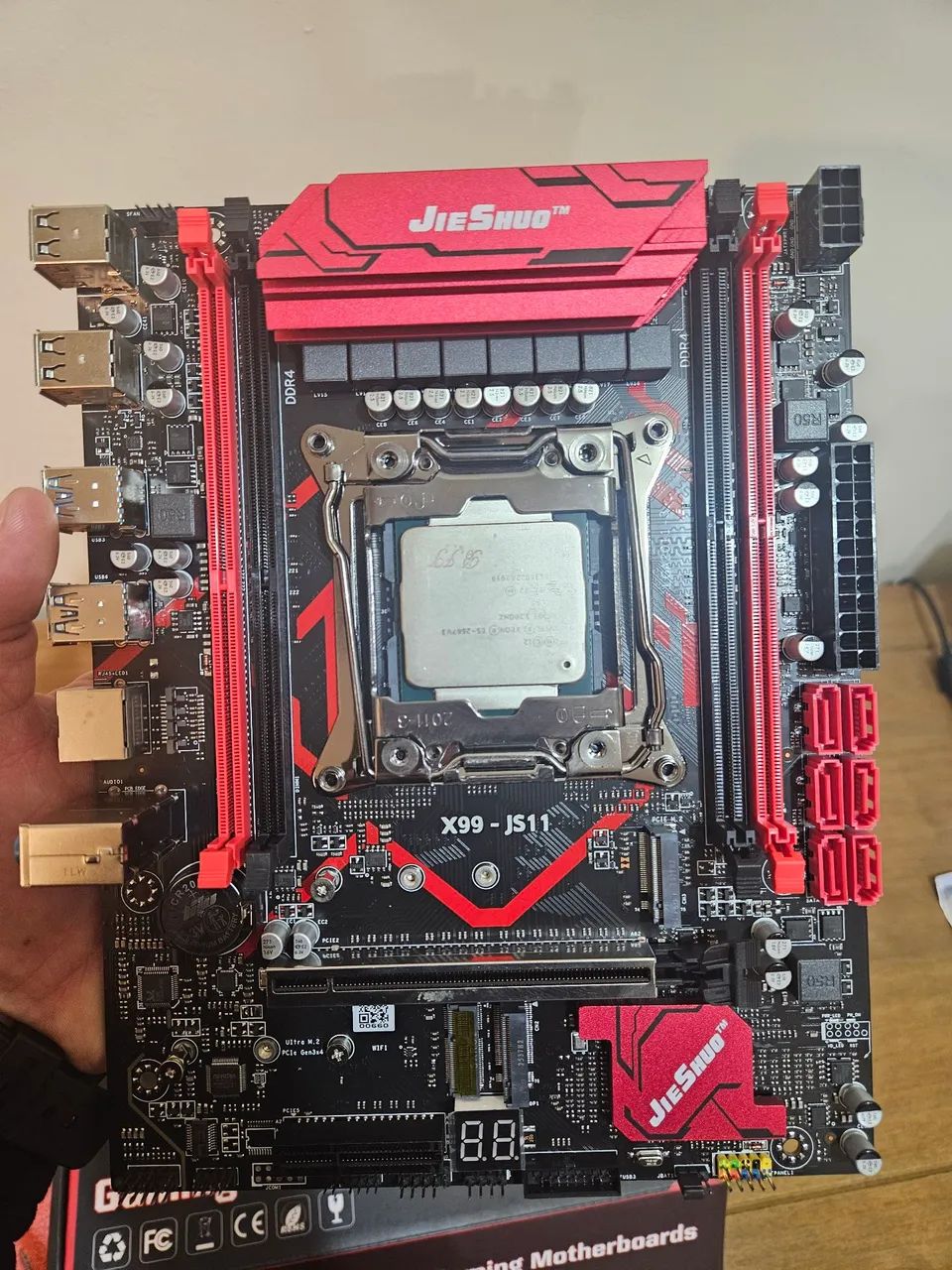 Melhor kit Xeon para jogos! E5-2667v3 + X99 J11