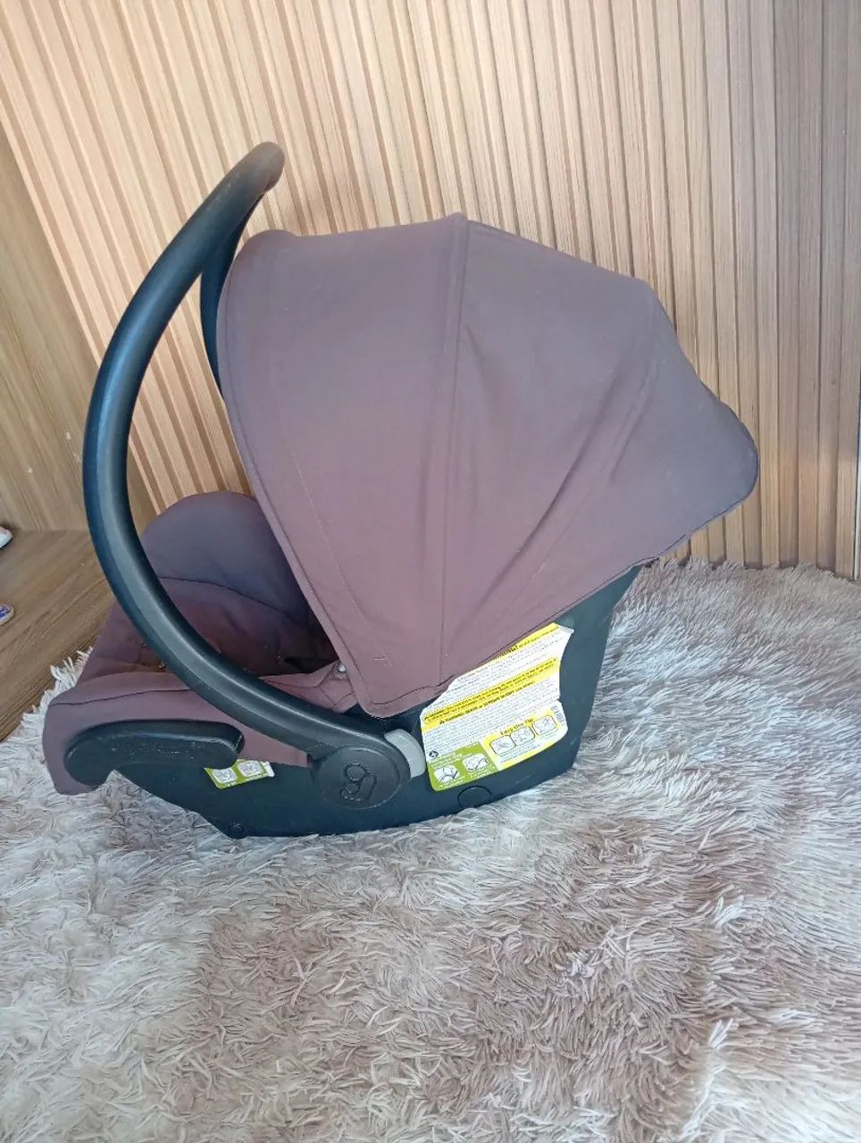 Bebê conforto com base e isofix, aceito cartão  - Foto 5