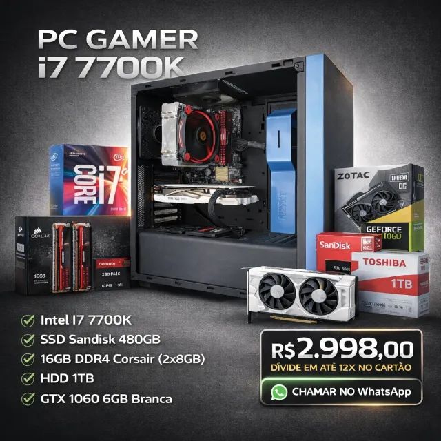 pc gamer i7 7700k