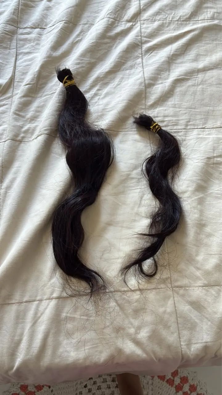 Vendo cabelo humano virgem 