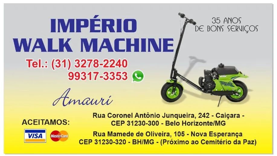 Walk machine assistência técnica e peças - Foto 5