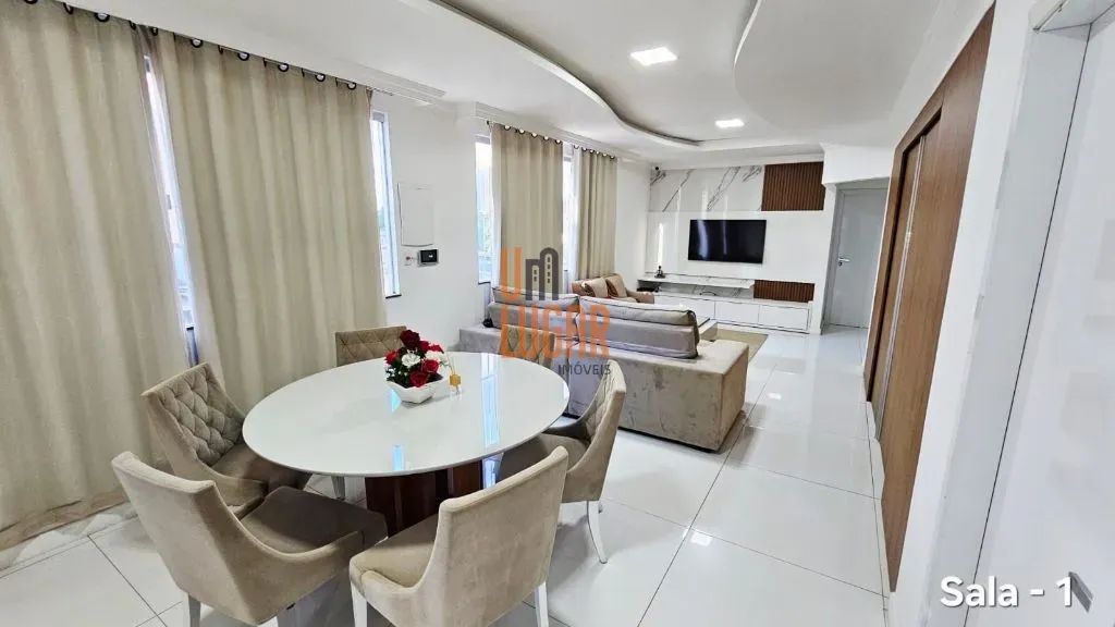 Um Lugar Imóveis Aluga: Apartamento MOBILIADO com 2 suítes e vaga de garagem na Av. Serzed - Foto 10