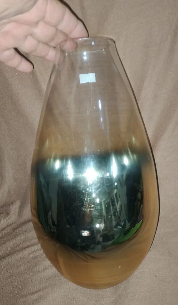 ANTIGO VASO ESPELHADO  - Foto 2