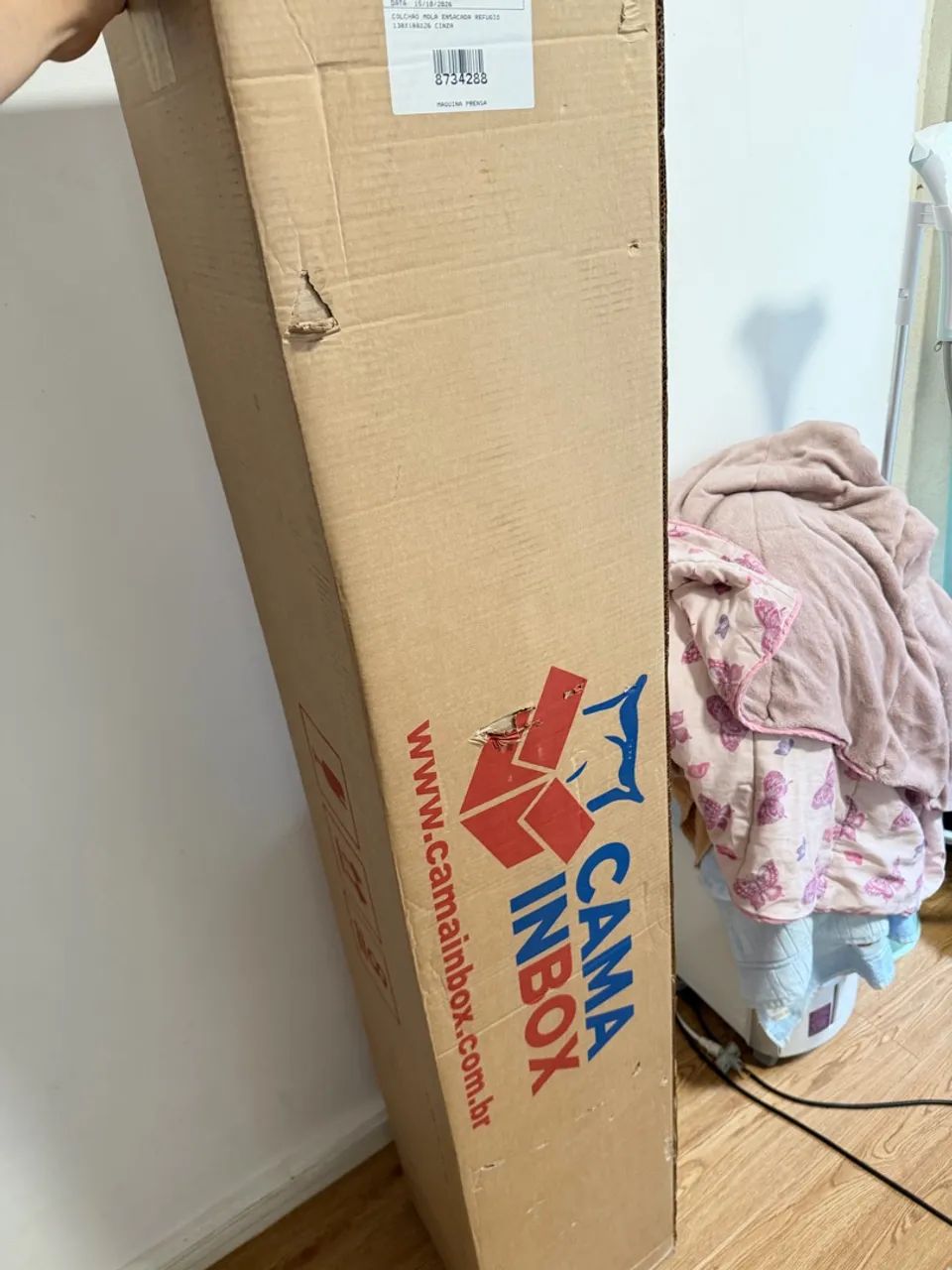 Colchão lacrado cama in box