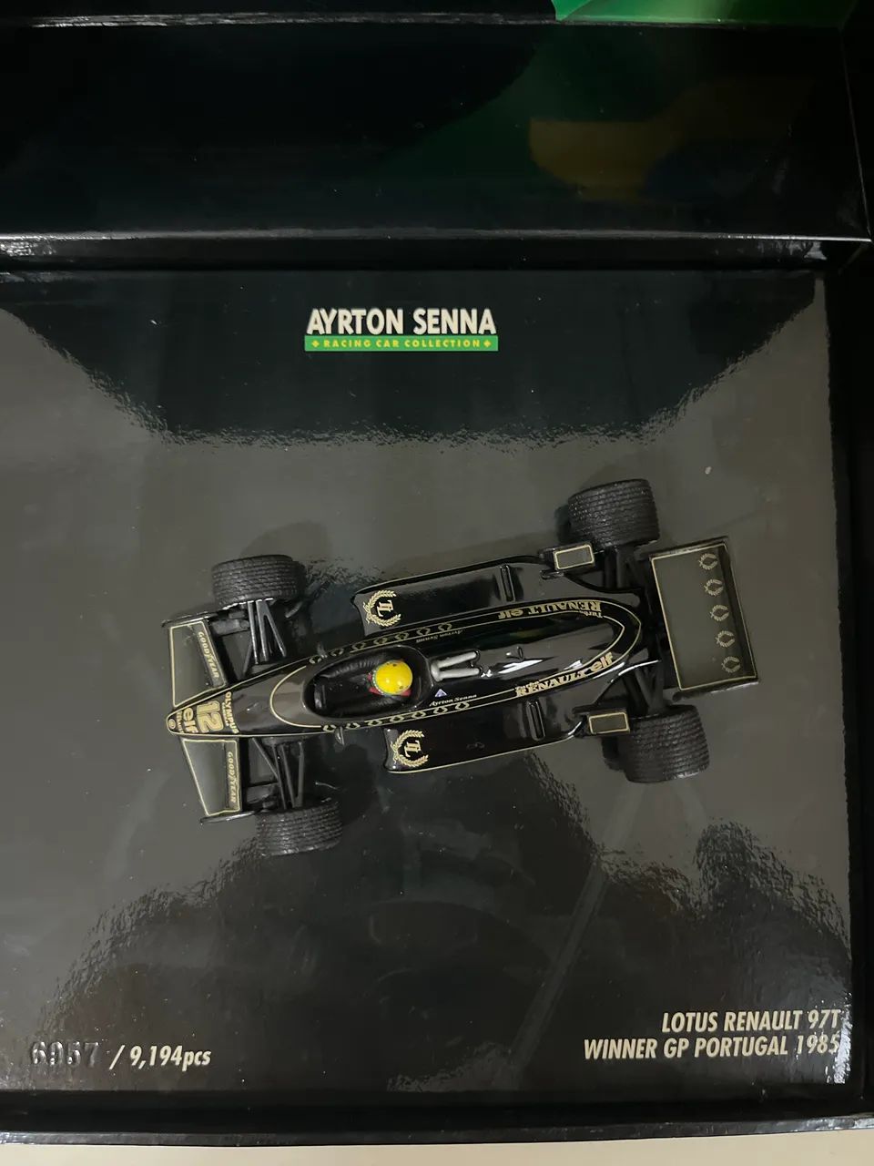 Ayrton Senna Fórmula 1 1:43 Lotus Renault 97T Winner GP Portugal