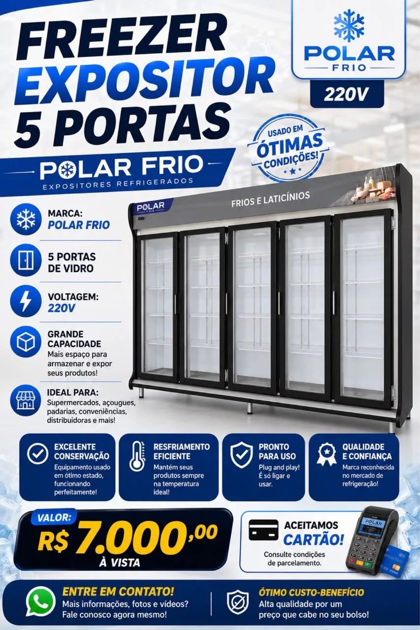 Frizer expositor