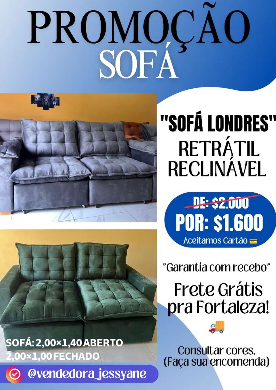 SOFÁS MODERNOS PRONTA ENTREGA  - Foto 2