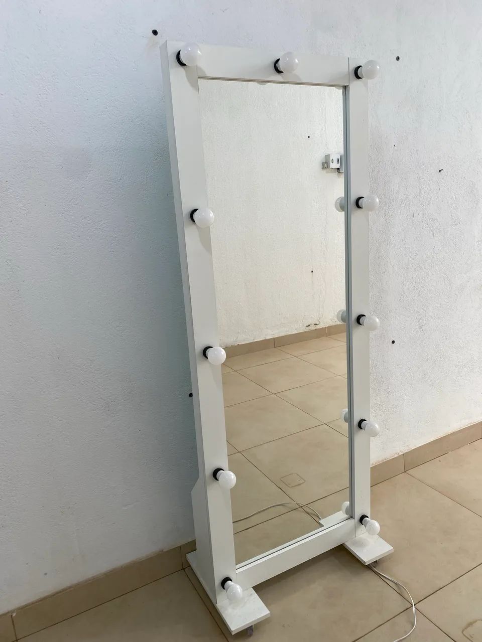 Espelho camarim, com lâmpadas!