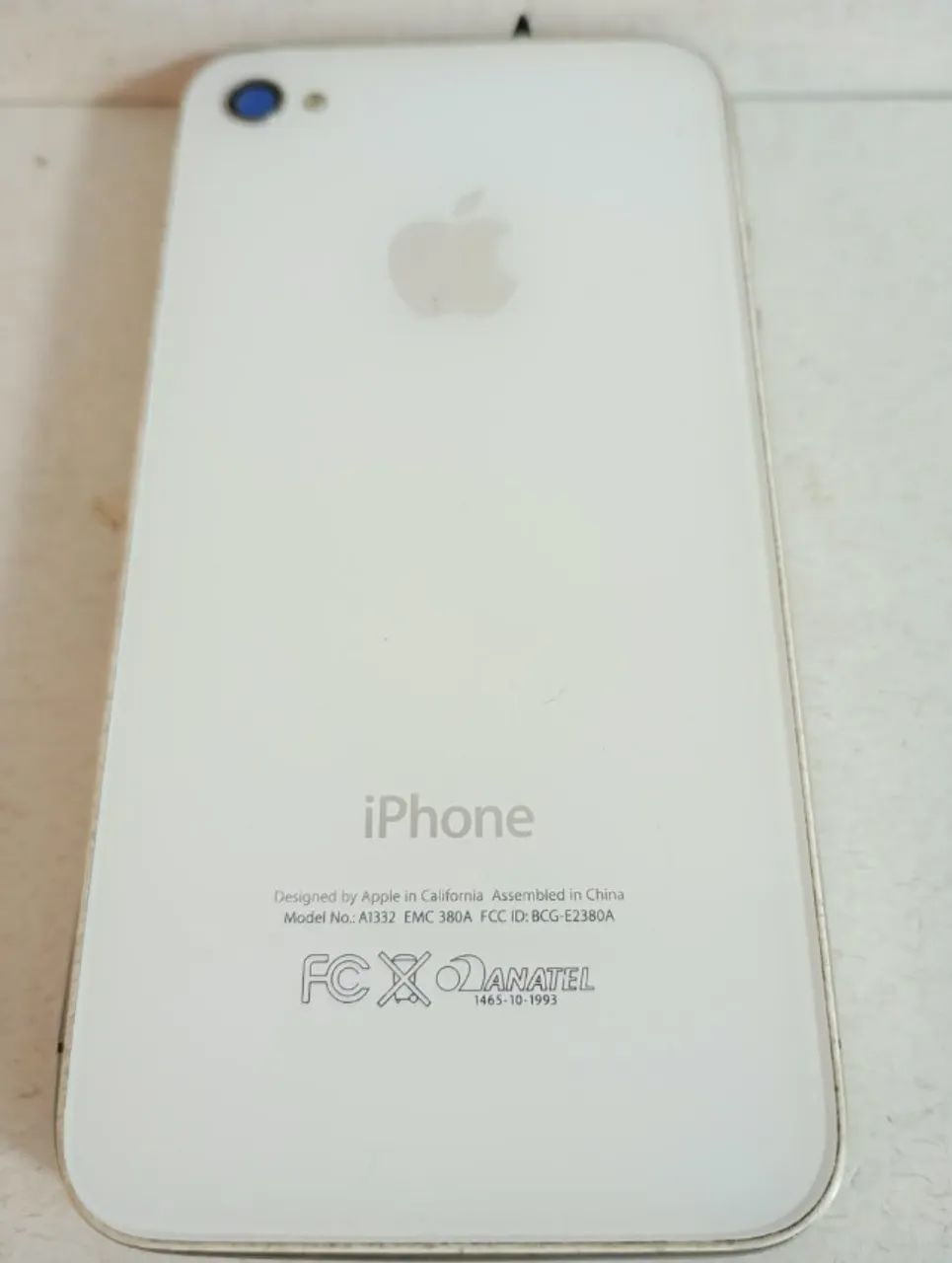 iphone 4 branco a1332 sucata - Foto 5