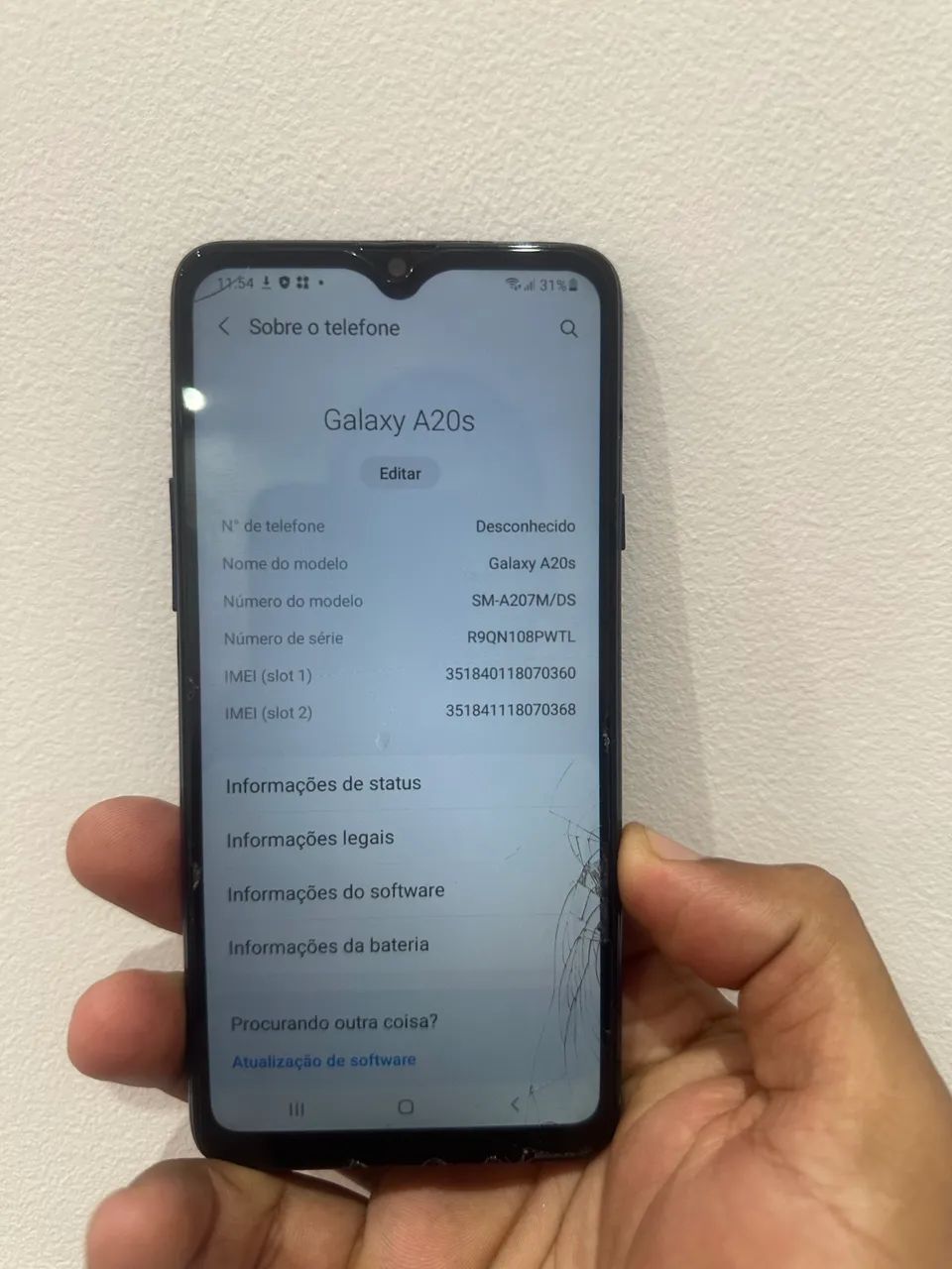Vendo Galaxy A20S - Foto 2