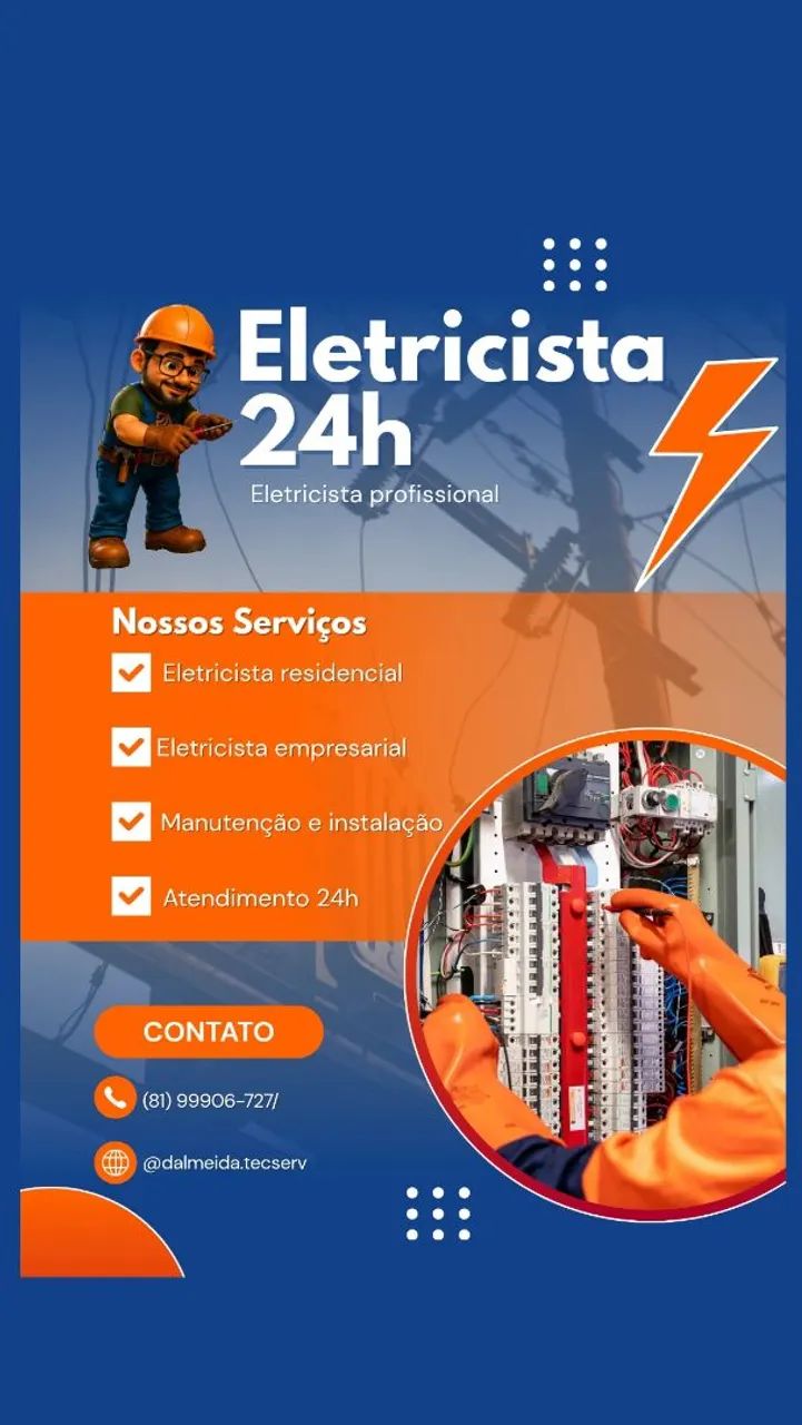 Eletricista 24 horas 