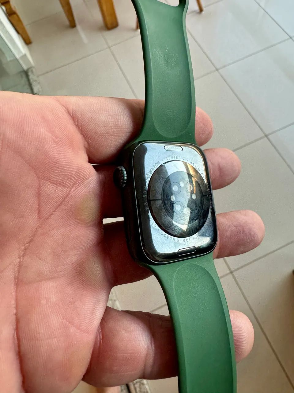 Apple Watch Series 7 45mm Verde Nunca Aberto  - Foto 4