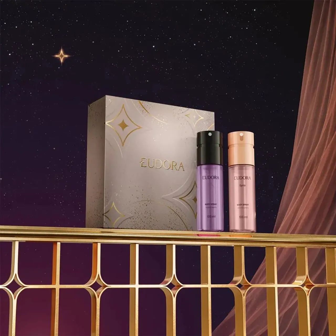 Kit Presente Natal Eudora Duo Body Sprays (2 Itens) - Foto 2