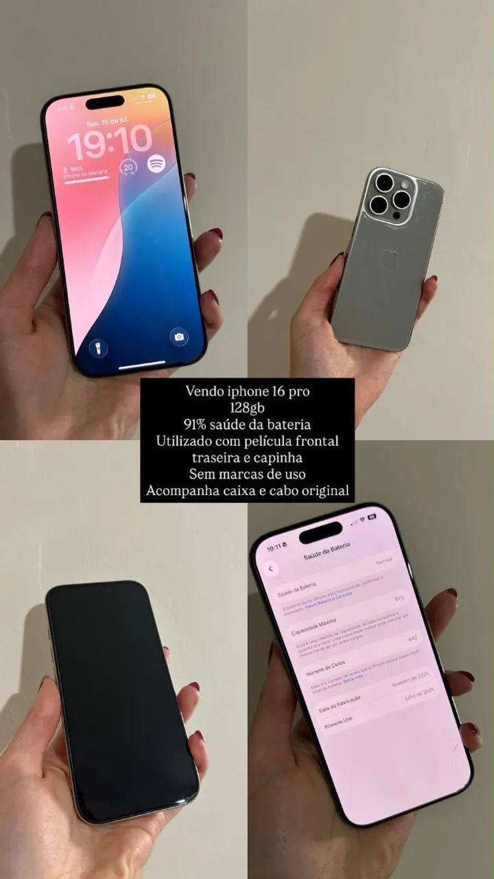 iPhone 16 pro 