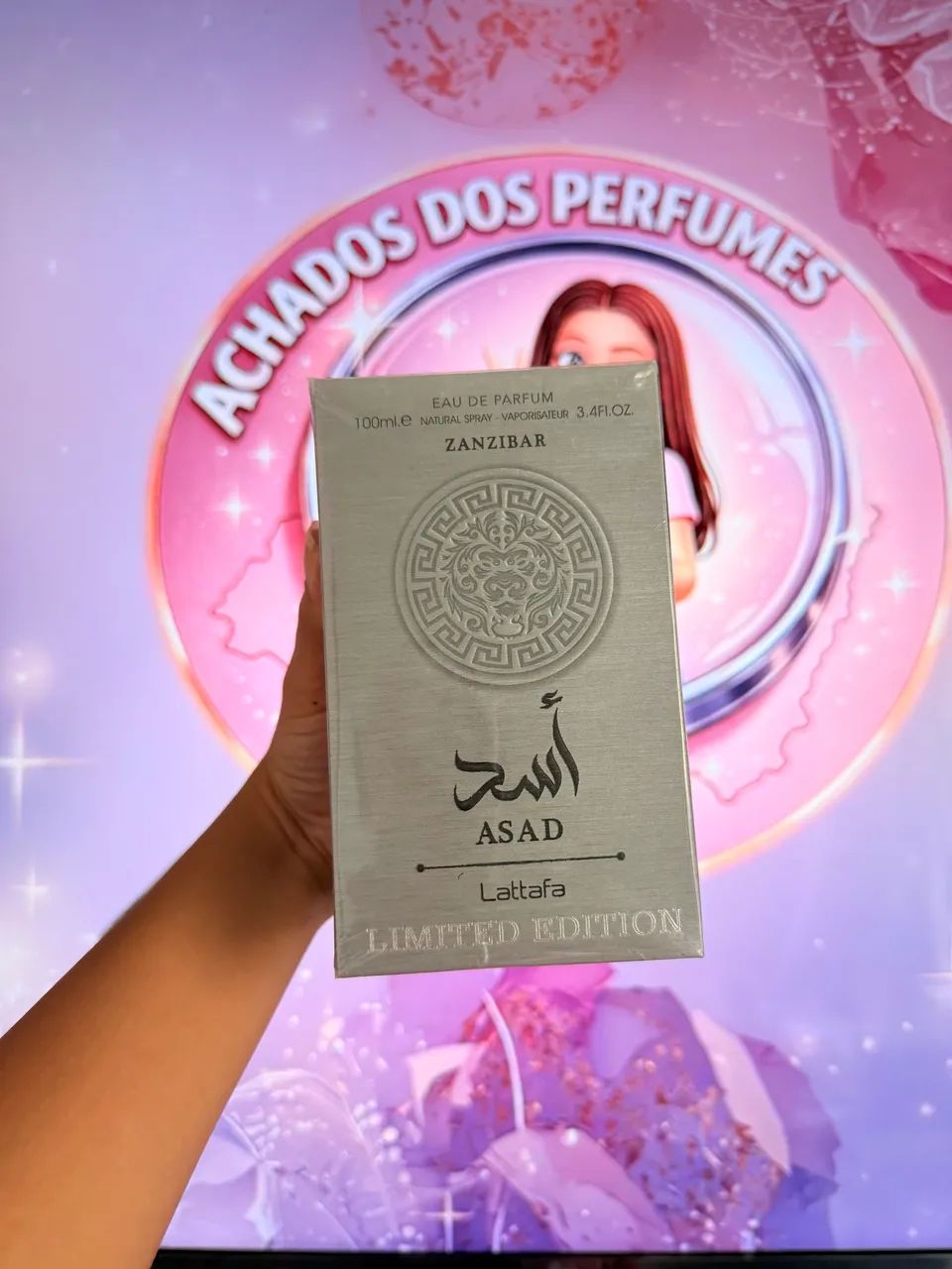 Asad Zanzibar Edição limitada Lattafa 100ml - Foto 2