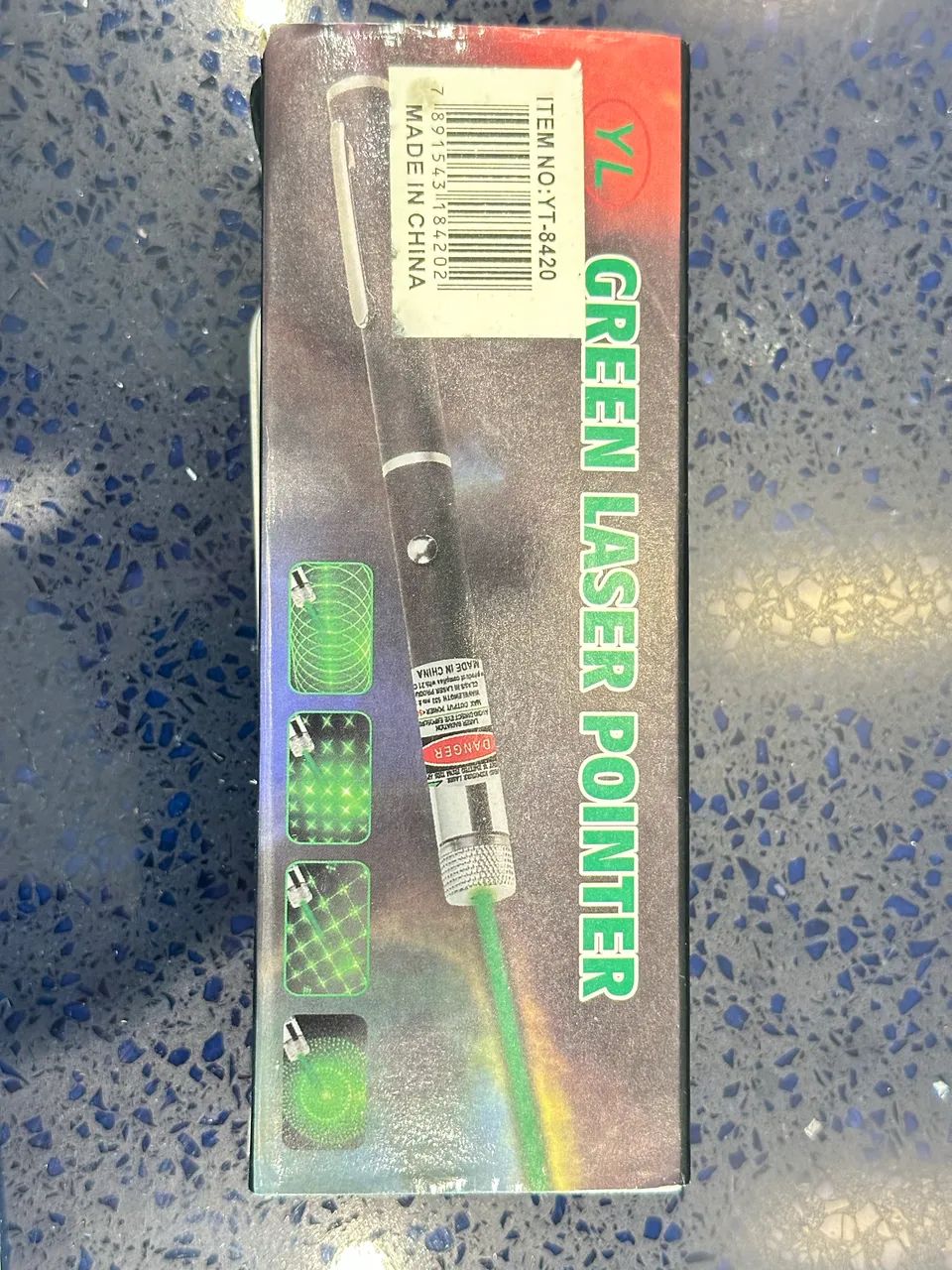 Caneta laser pointer longo alcanço (verde) - Foto 3