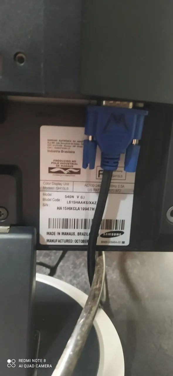 Monitor LCD Samsung 15 polegadas  - Foto 3