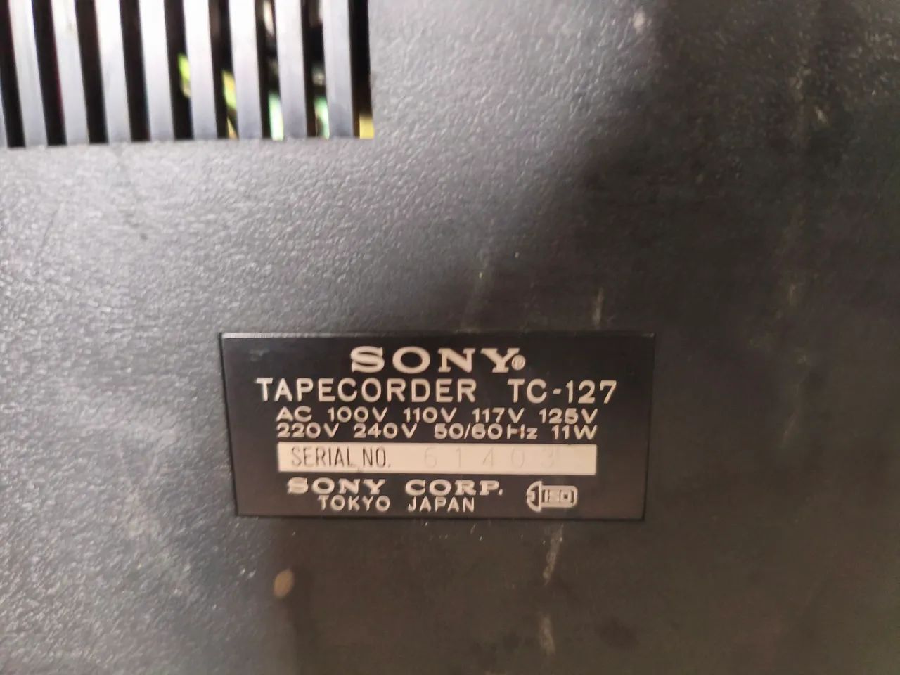 Deck Sony Taperecorder TC-127 - Funcionando  - Foto 6