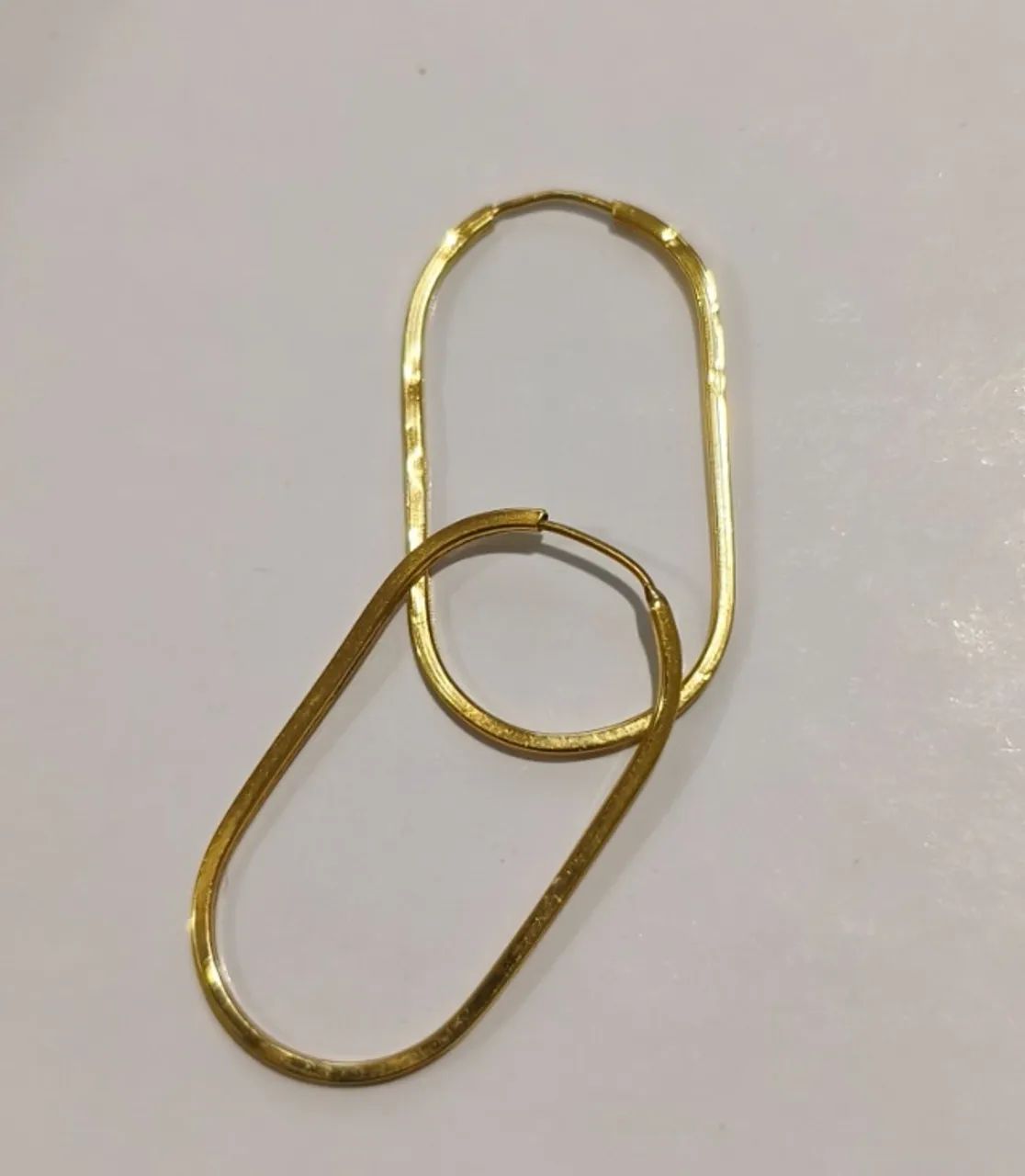 Par de brincos ouro 18