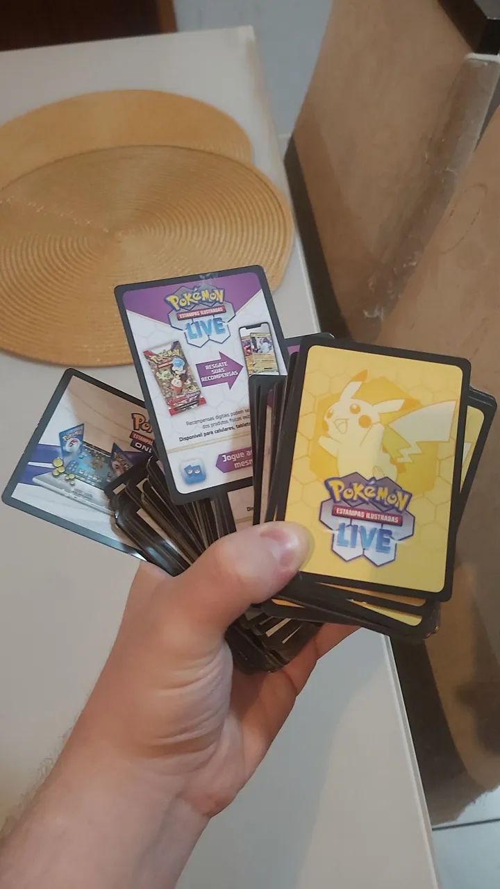 Pokémon TCG ONLINE LIVE - Cartas código de presente (REDEEM CODES) - Foto 5