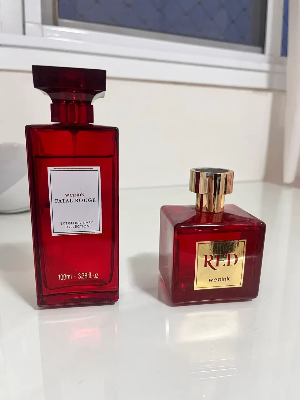 Perfumes da WEPINK - Fatal Rouge e Red 